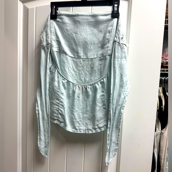 Juicy Couture Linen Top - Picture 2 of 4